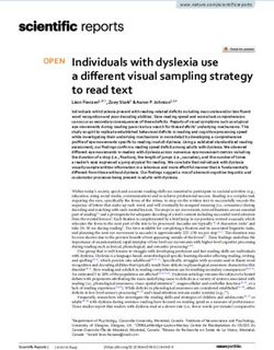 Individuals with dyslexia use a different visual sampling strategy to read text - Nature