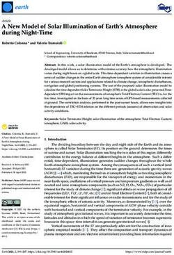 A New Model of Solar Illumination of Earth's Atmosphere during Night-Time - MDPI