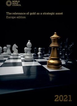 The relevance of gold as a strategic asset Europe edition