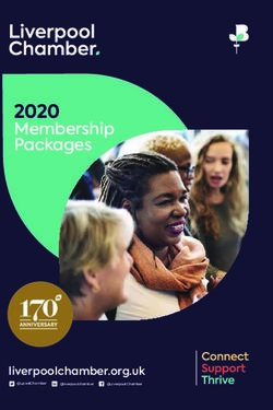 2020 Membership Packages - liverpoolchamber.org.uk - Liverpool Chamber