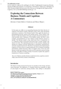Exploring the Connections Between Business Models and Cognition: A Commentary