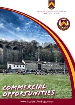 COMMERCIAL opportunities - www.huddersfieldrugby.com