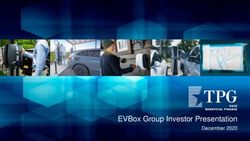 EVBox Group Investor Presentation - December 2020 - TPG Capital