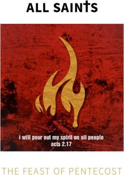 THE FEAST OF PENTECOST - All Saints' Episcopal Church