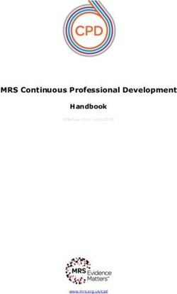 MRS Continuous Professional Development Handbook - Market Research Society