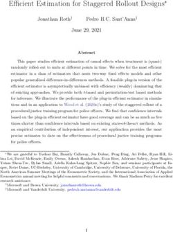 Efficient Estimation for Staggered Rollout Designs - Pedro HC ...