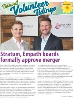 Stratum, Empath boards formally approve merger - Tidewell Hospice