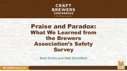 Praise and Paradox: What We Learned from the Brewers Association's Safety Survey - Beth Embry and Matt Stinchfield - Brewers ...
