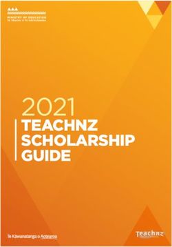 2021 TEACHNZ SCHOLARSHIP GUIDE