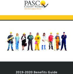 2019-2020 Benefits Guide - Pasco County