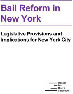 Bail Reform in New York - Legislative Provisions and Implications for New York City - Center for Court Innovation