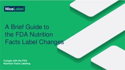 A Brief Guide To The FDA Nutrition Facts Label Changes - Comply With ...