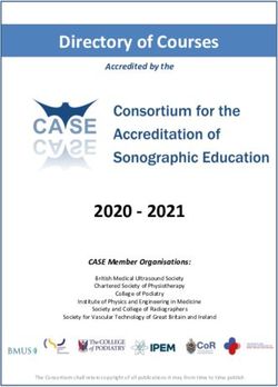 Directory of Courses - 2021 v2