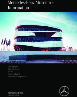 Mercedes-Benz Museum - Information - Getting here Opening times Prices Tours and visits Information for groups