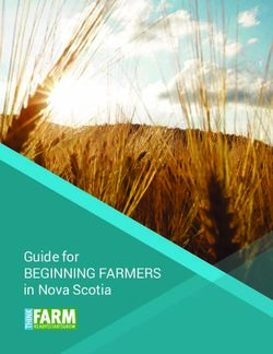 Guide for BEGINNING FARMERS - Government of Nova Scotia
