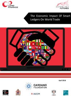The Economic Impact Of Smart Ledgers On World Trade - April 2018