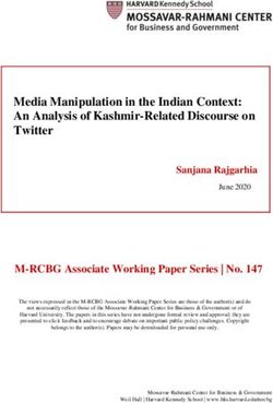 Media Manipulation in the Indian Context: An Analysis of Kashmir-Related Discourse on Twitter - Harvard Kennedy ...