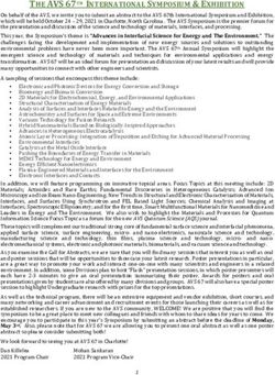 THE AVS 67TH INTERNATIONAL SYMPOSIUM & EXHIBITION