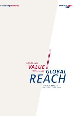 REACH VALUE CREATING - Brenntag