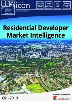 Residential Developer Market Intelligence