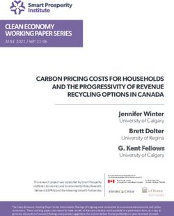 CLEAN ECONOMY WORKING PAPER SERIES - JUNE 2021 / WP 21-06 - Smart ...