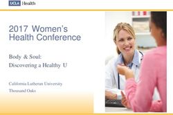 2017 Women's Health Conference - Body & Soul: Discovering a Healthy U California Lutheran University Thousand Oaks - UCLA Health