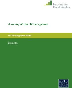 A survey of the UK tax system - IFS Briefing Note BN09 Thomas Pope Barra Roantree