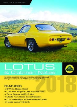 LOTUS & Clubman Notes - Lotus Club Queensland