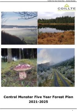 Central Munster Five Year Forest Plan 2021-2025 - Coillte