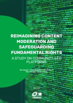 REIMAGINING CONTENT MODERATION AND SAFEGUARDING FUNDAMENTAL RIGHTS - A STUDY ON COMMUNITY-LED PLATFORMS