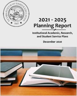 2021 2025 Planning Report - Institutional Academic, Research, and Student Service Plans - Nevada System of Higher ...