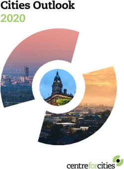 Cities Outlook 2020 - Centre for Cities