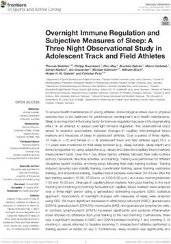 Overnight Immune Regulation and Subjective Measures of Sleep: A Three Night Observational Study in Adolescent Track and Field Athletes