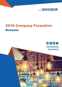 2018 Company Formation - Romania www.accace.com www.accace.ro