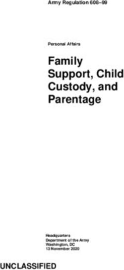 Family Support, Child Custody, and Parentage - UNCLASSIFIED - Army ...