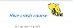 Hive crash course A beginner's guide