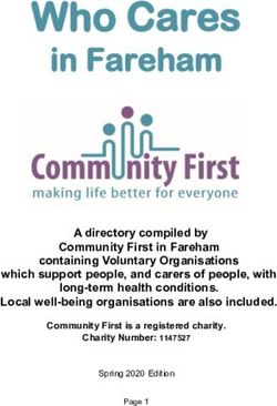 Who Cares in Fareham - Community First