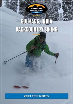GULMARG, INDIA BACKCOUNTRY SKIING - 2021 TRIP NOTES