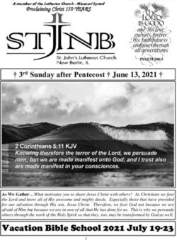 3rd Sunday after Pentecost June 13, 2021 - Amazon AWS