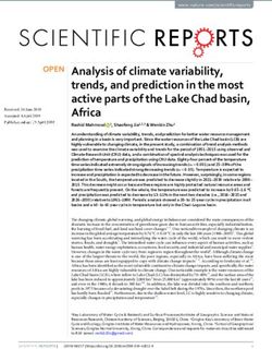 Analysis of climate variability, trends, and prediction in the most active parts of the Lake Chad basin, Africa - Nature
