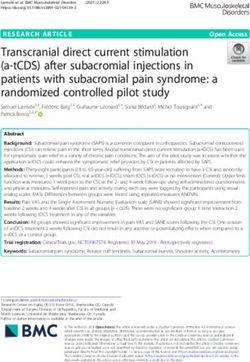 Transcranial direct current stimulation (a-tCDS) after subacromial injections in patients with subacromial pain syndrome: a randomized controlled ...