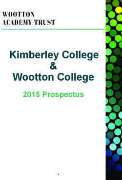 Kimberley College & Wootton College - 2015 Prospectus
