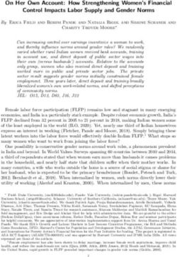 On Her Own Account: How Strengthening Women's Financial Control Impacts Labor Supply and Gender Norms