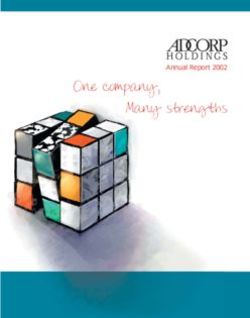 One company, Many strengths