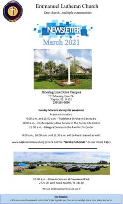 March 2021 - Emmanuel Lutheran Church