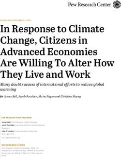 In Response to Climate Change, Citizens in Advanced Economies Are Willing To Alter How They Live and Work