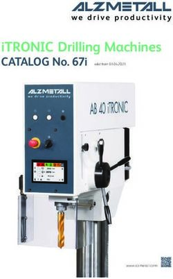 ITRONIC Drilling Machines - CATALOG No. 67i valid from 01.04.2021 - Alzmetall
