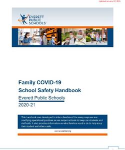 Updated January 22, 2021 - Everett Public Schools