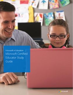 Microsoft Certified Educator Study Guide - Microsoft in Education