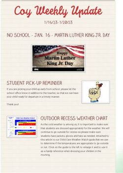 Coy Weekly Update - Oregon City Schools